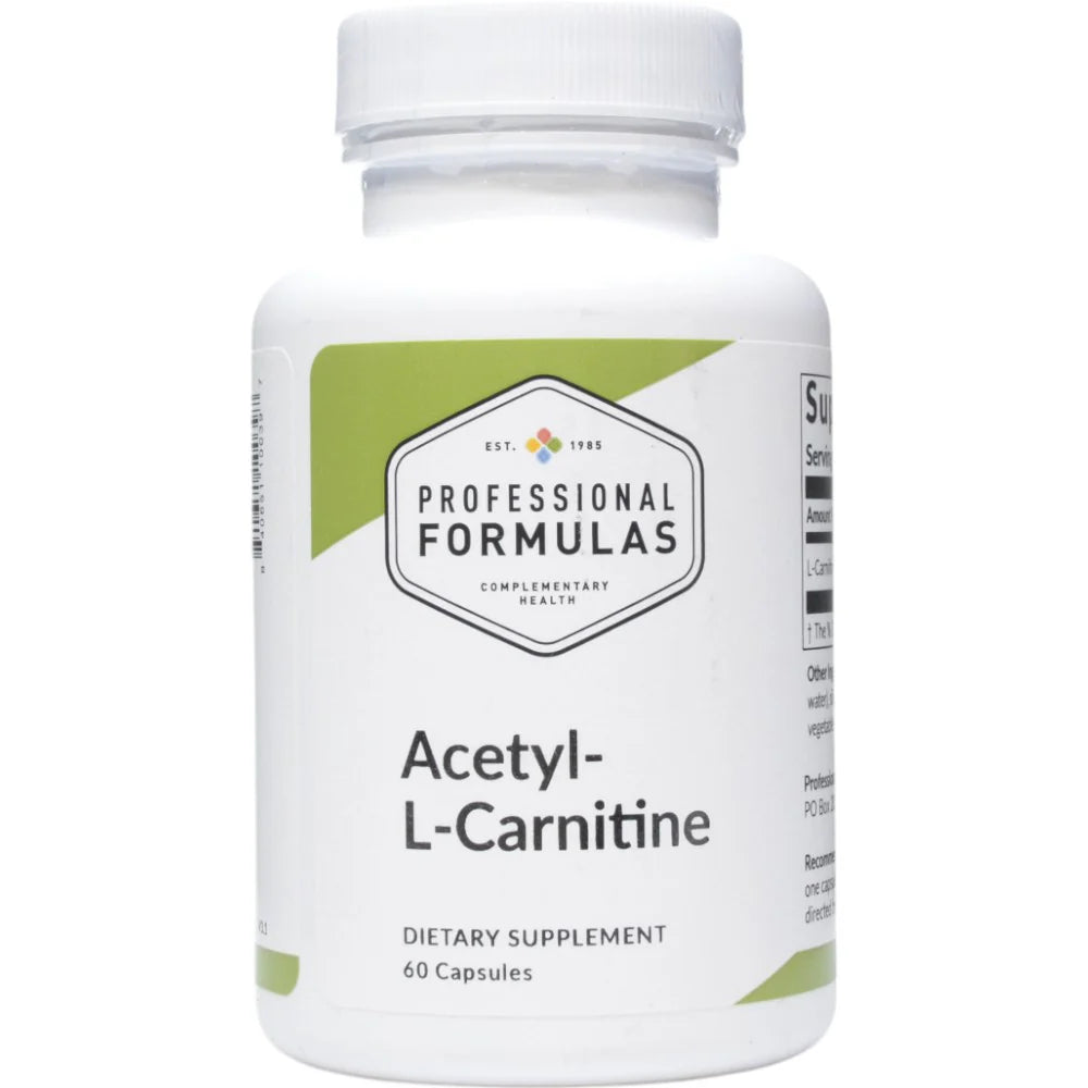 Acetyl-L-Carnitine 500 mg 60 caps A302