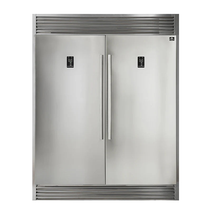 27.6 cu. ft. Stainless Steel Refrigerator & Freezer H6576