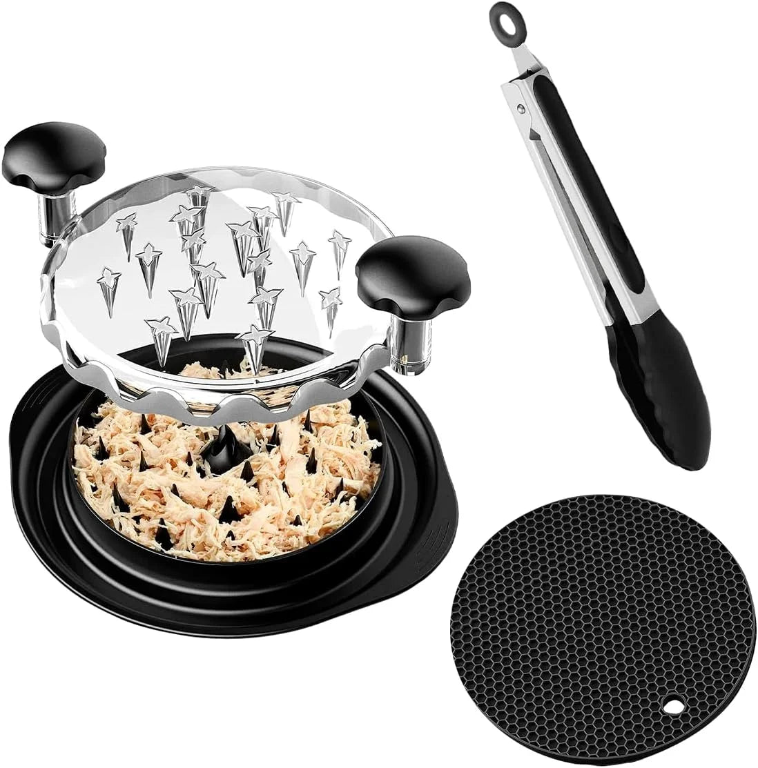 Chicken Shredder with Tong and Anti Slip Mat C44979