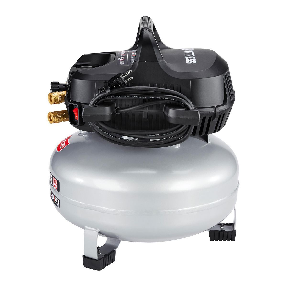 6 Gallon 175 PSI Oil-Free Pancake Air Compressor Y550