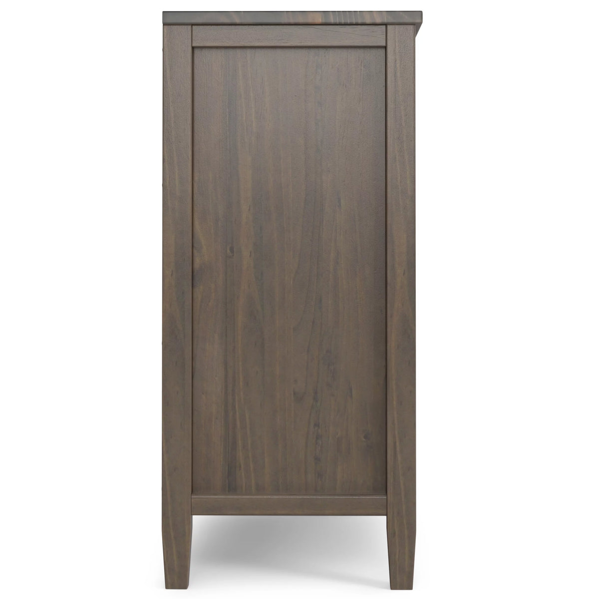 Smoky Brown Solid Wood 32 inch Low Storage Cabinet Y792111