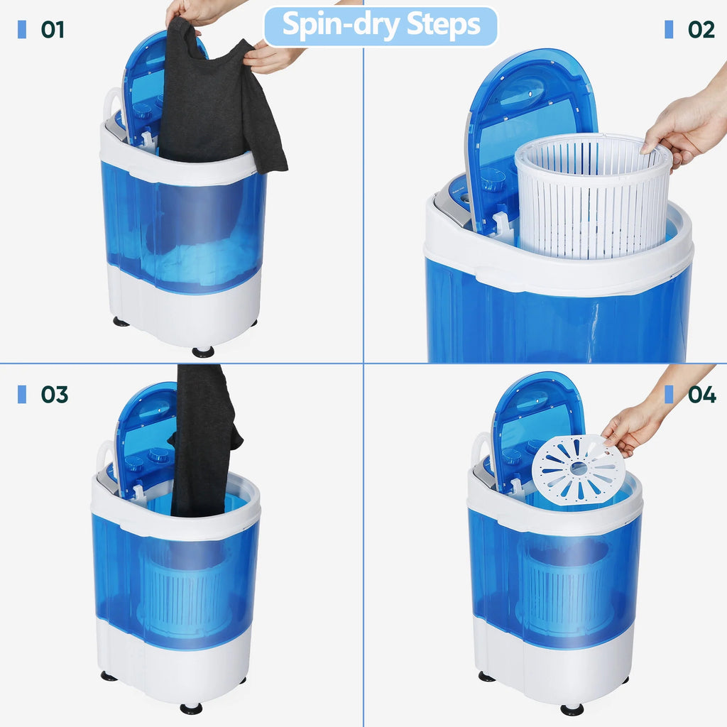 6lbs Capacity Mini Washing Machine U329