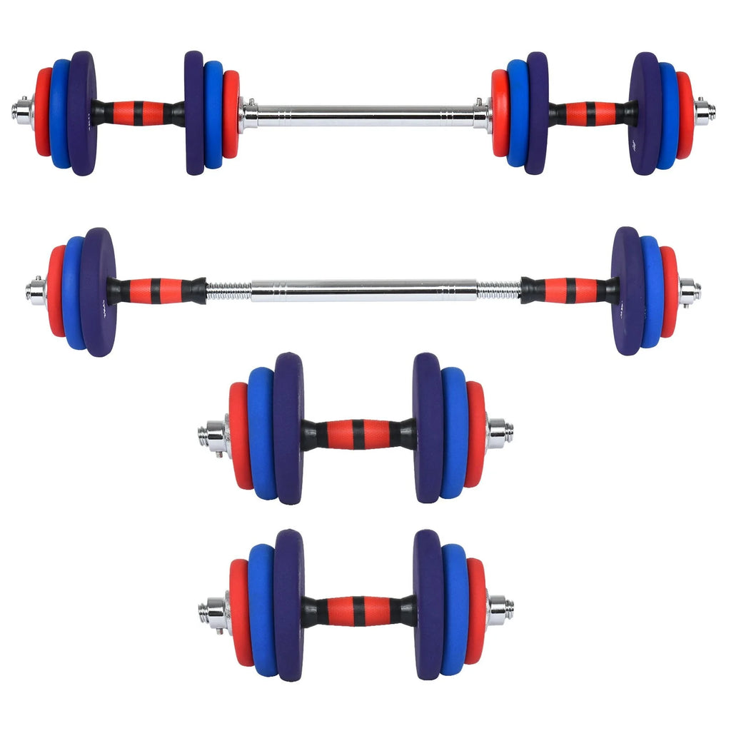 Adjustable Dumbbells 30KG/66LBS Convertible To Barbell U839547
