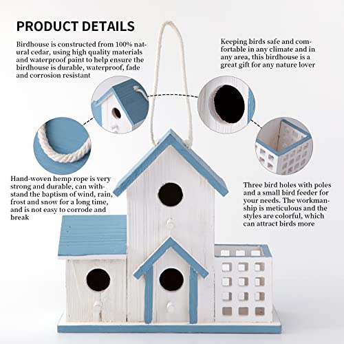 Bluebird Houses for Outside Hanging L876