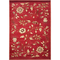 Red Multi Floral Border Area Rug 8'9" x 12' X42511