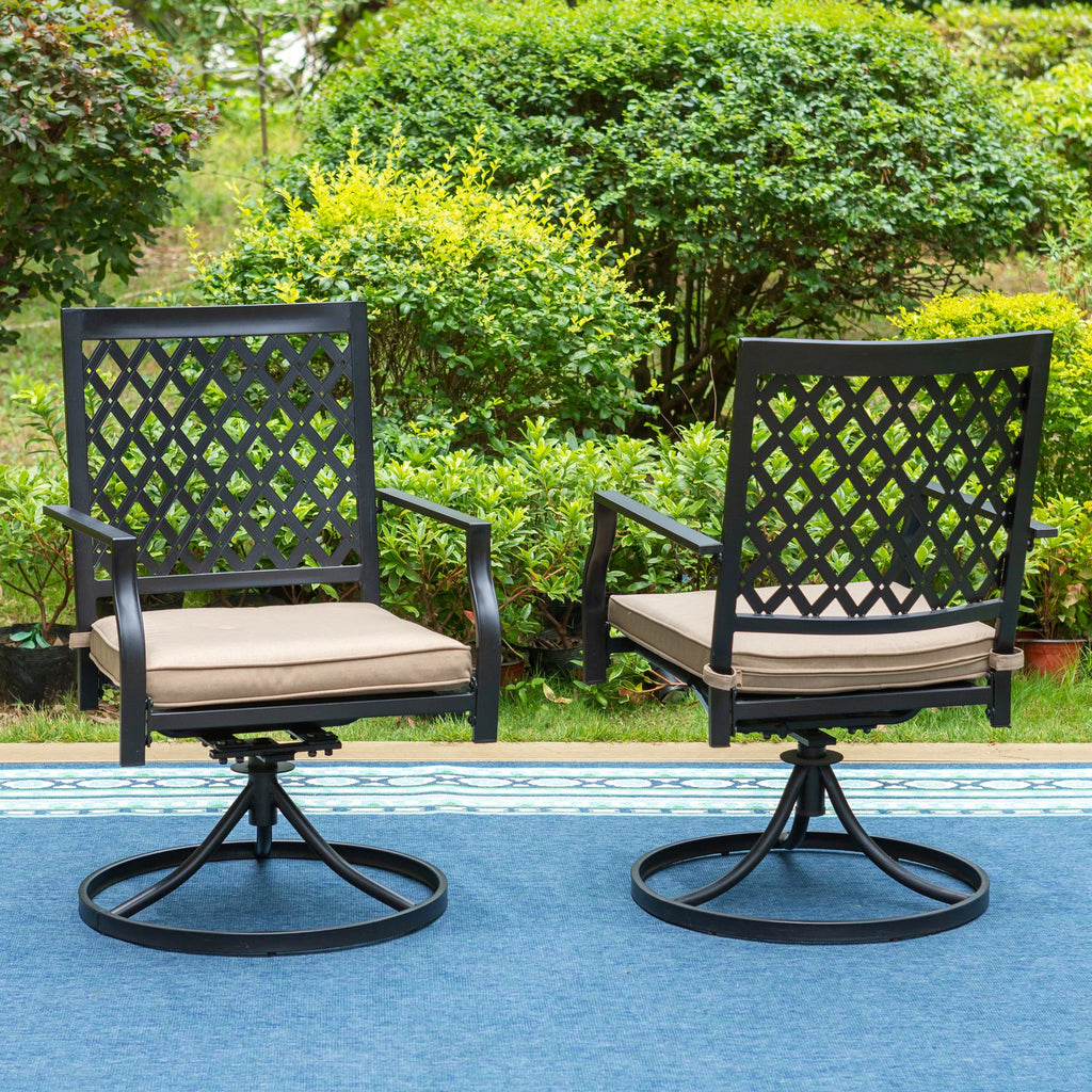 8-Piece Outdoor Dining Set with 13 ft Umbrella D475303