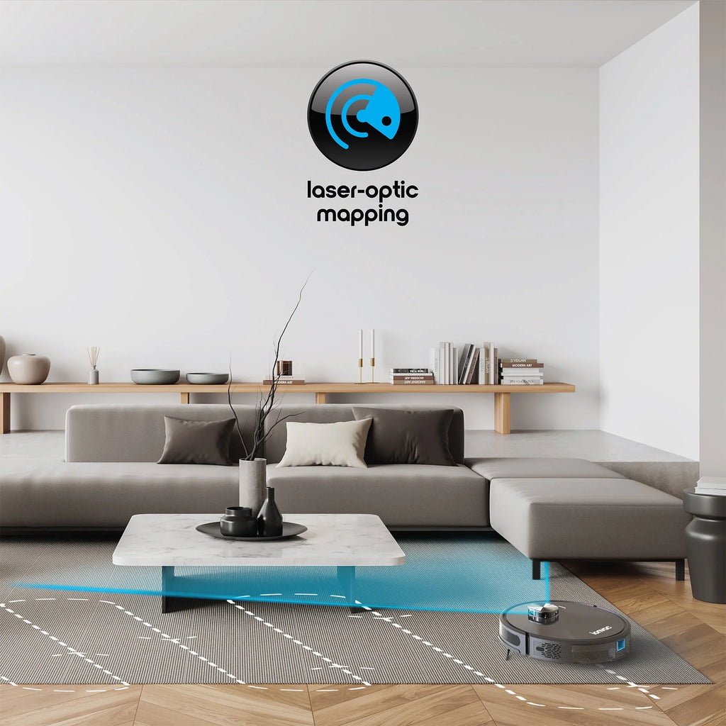 Wi-Fi Laser Mapping Robot Vacuum Cleaner R40822