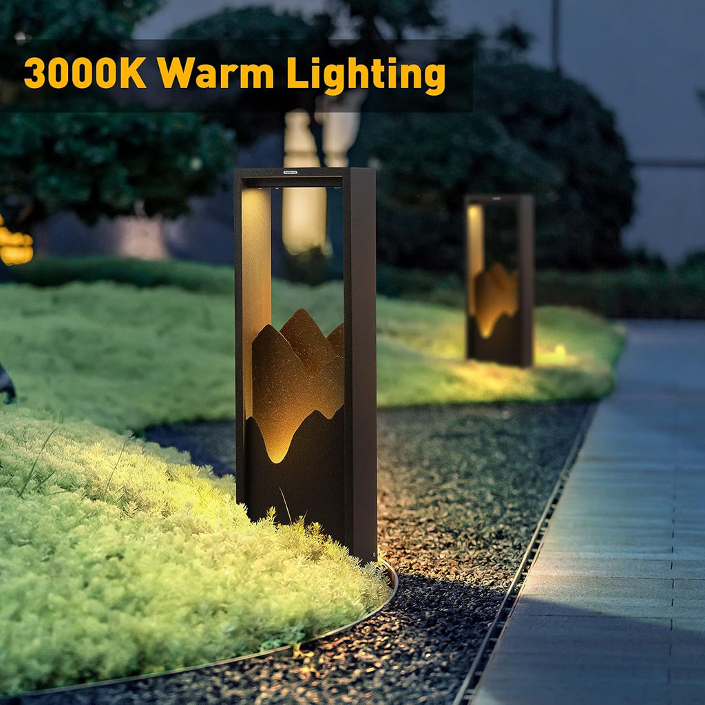 Stainless Steel 3000K LED 26 Inches Outdoor Bollard Lighting V834