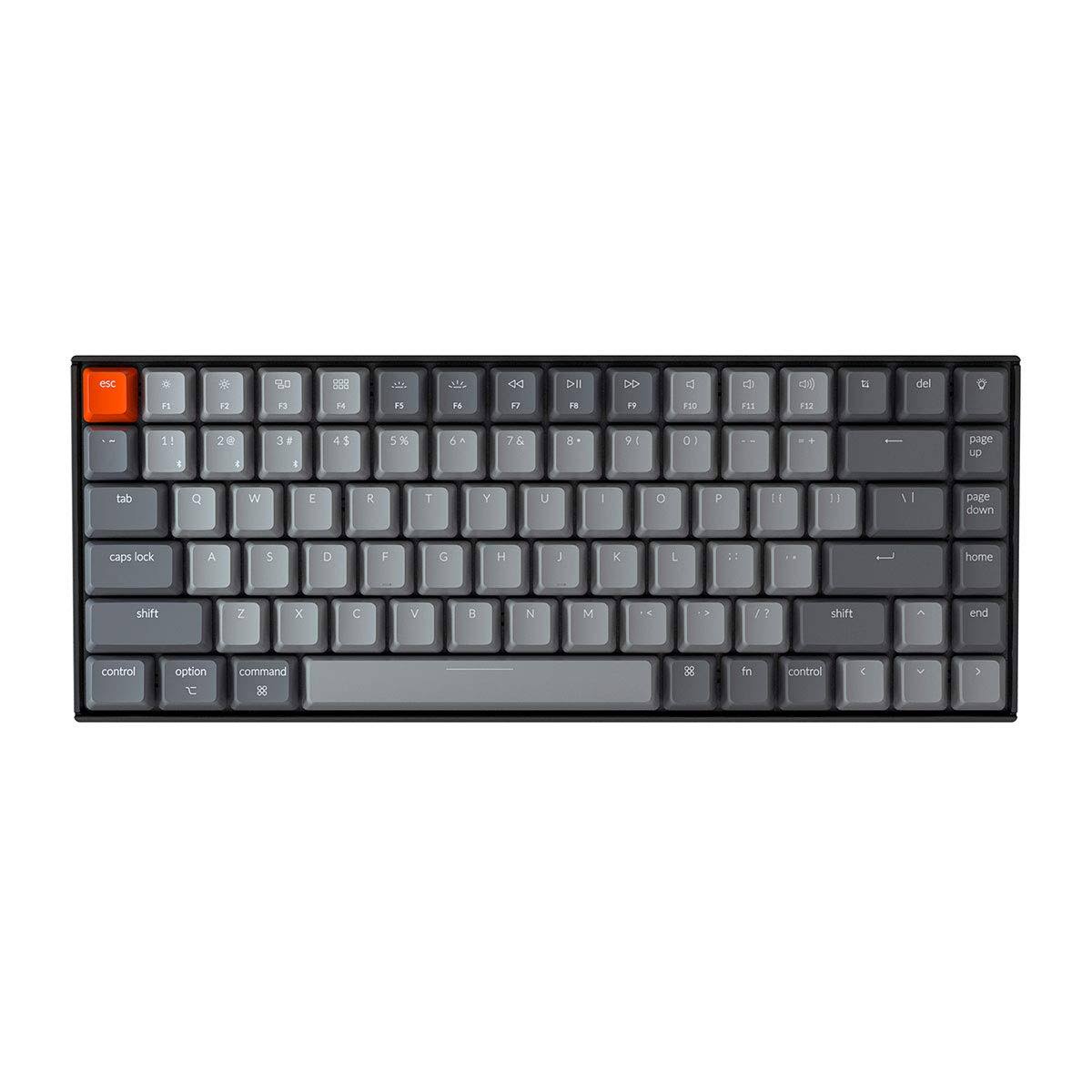 Bluetooth Wireless Mechanical Keyboard with Gateron Blue Switch T85967
