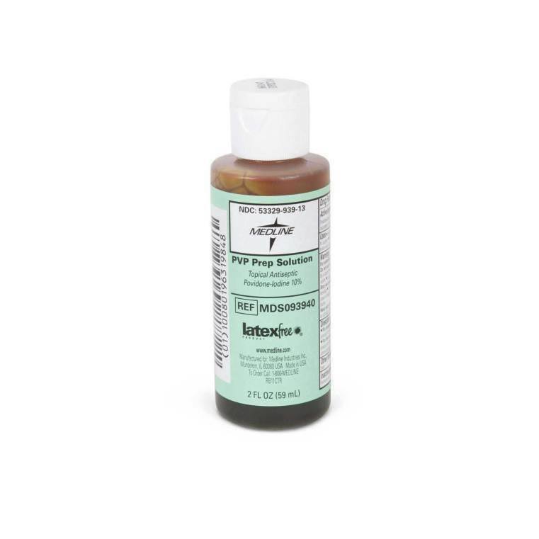 Povidone Iodine Prep Solutions, 2 oz K337