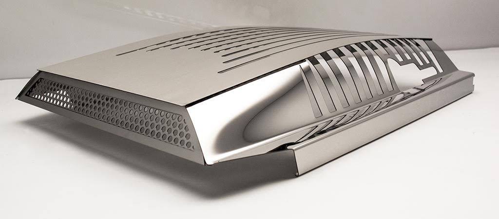 Satin Polished Perforated Plenum Cover U8539