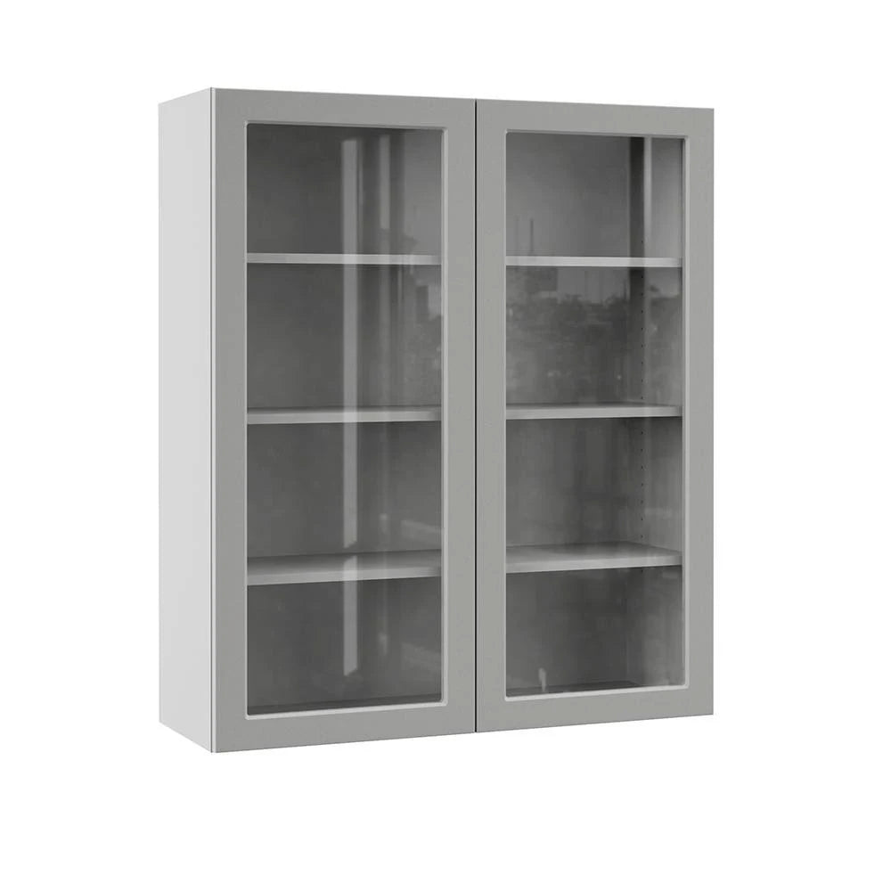36x42x12 in. Wall Kitchen Cabinet with Glass Doors L62809