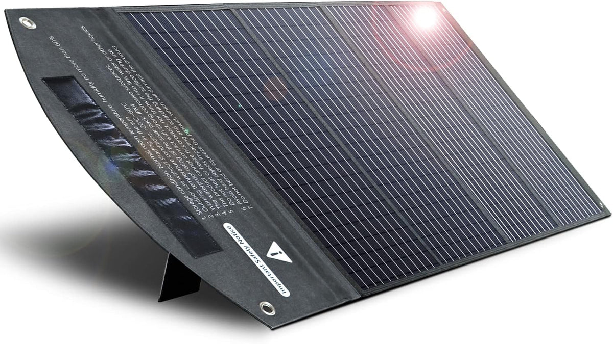 100W 18V Monocrystalline Portable Solar Panel Charger E69767