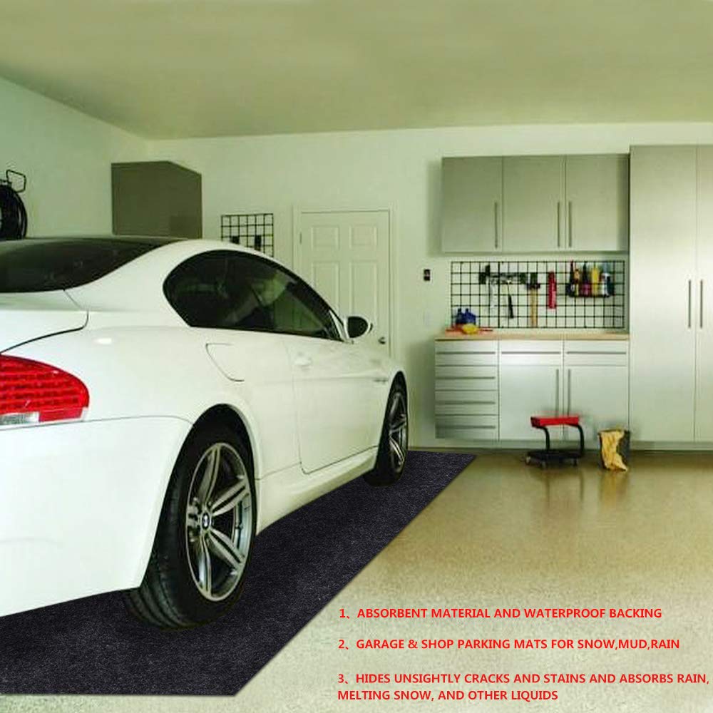 Absorbent Waterproof Washable Garage Floor Mats M5651