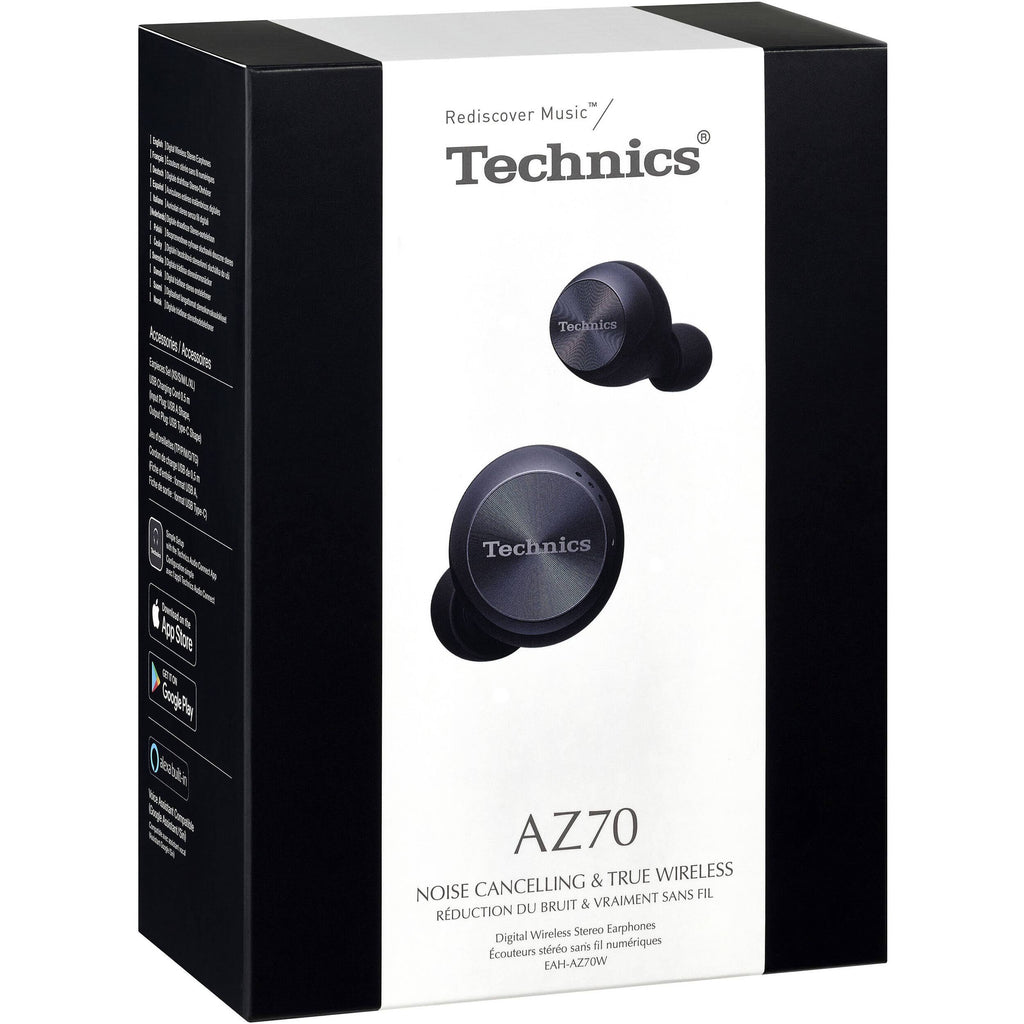 Black Wireless Noise-Canceling In-Ear Earphones with Mic G50425