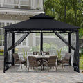 10x12 Gazebo with Netting S481120