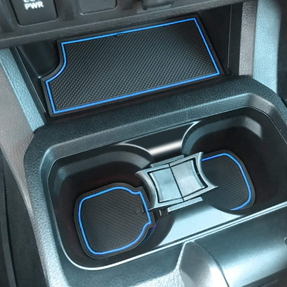 Non-Slip Anti Dust Cup Holder Center Console and Door Pocket Inserts Mats D646