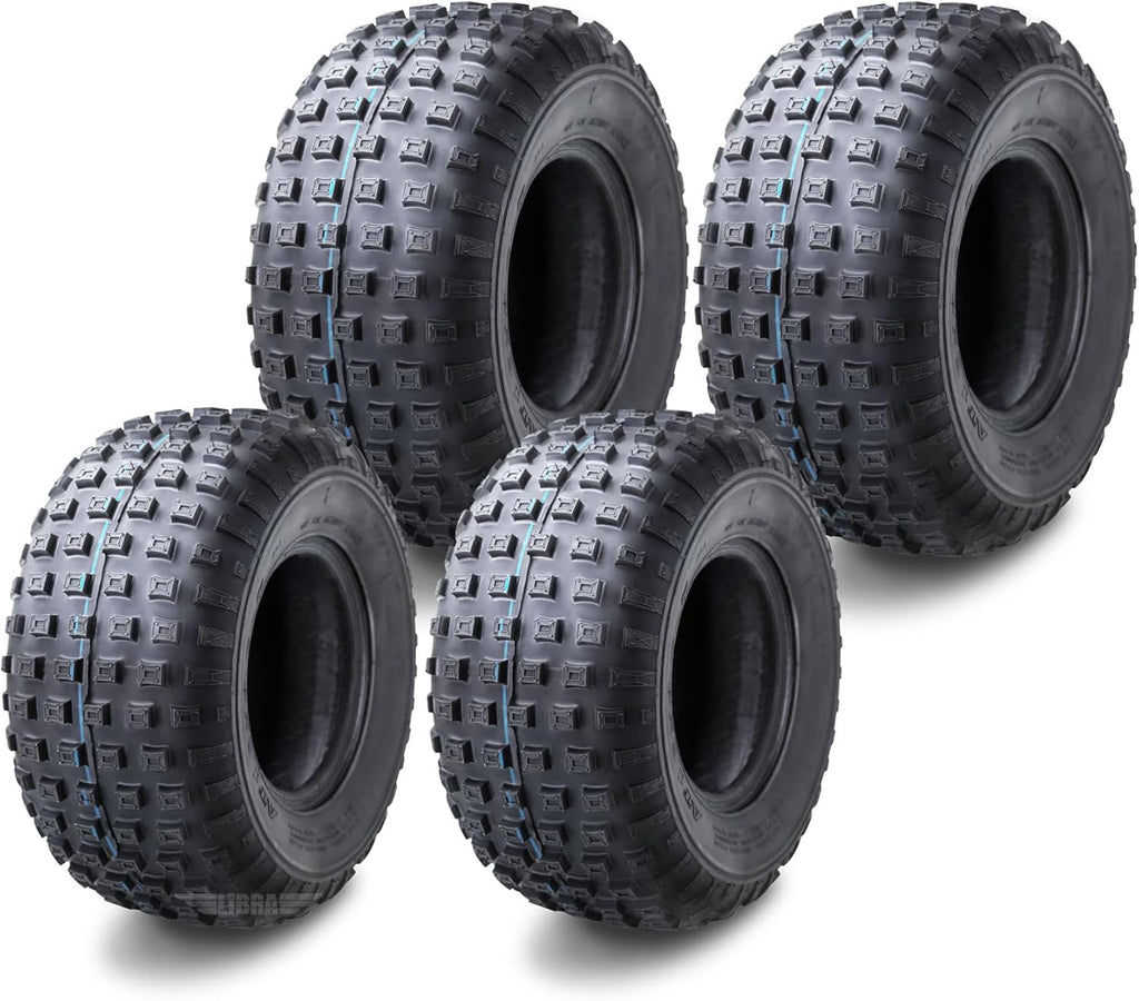 Set of 4 16x8-7 4PR ATV Tires U7186