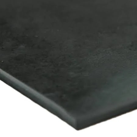 Black 3/16 in. 60A Neoprene Rubber Sheet H8463