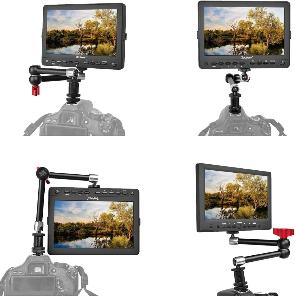 11 inch Adjustable Articulating Friction Magic Arm & Large Super Clamp I98999