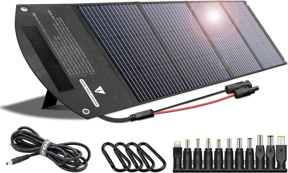 100W 18V Monocrystalline Portable Solar Panel Charger E69767