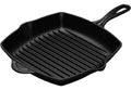 Enameled Cast-Iron Square Skillet Grill N430