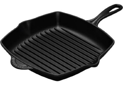 Enameled Cast-Iron Square Skillet Grill N430