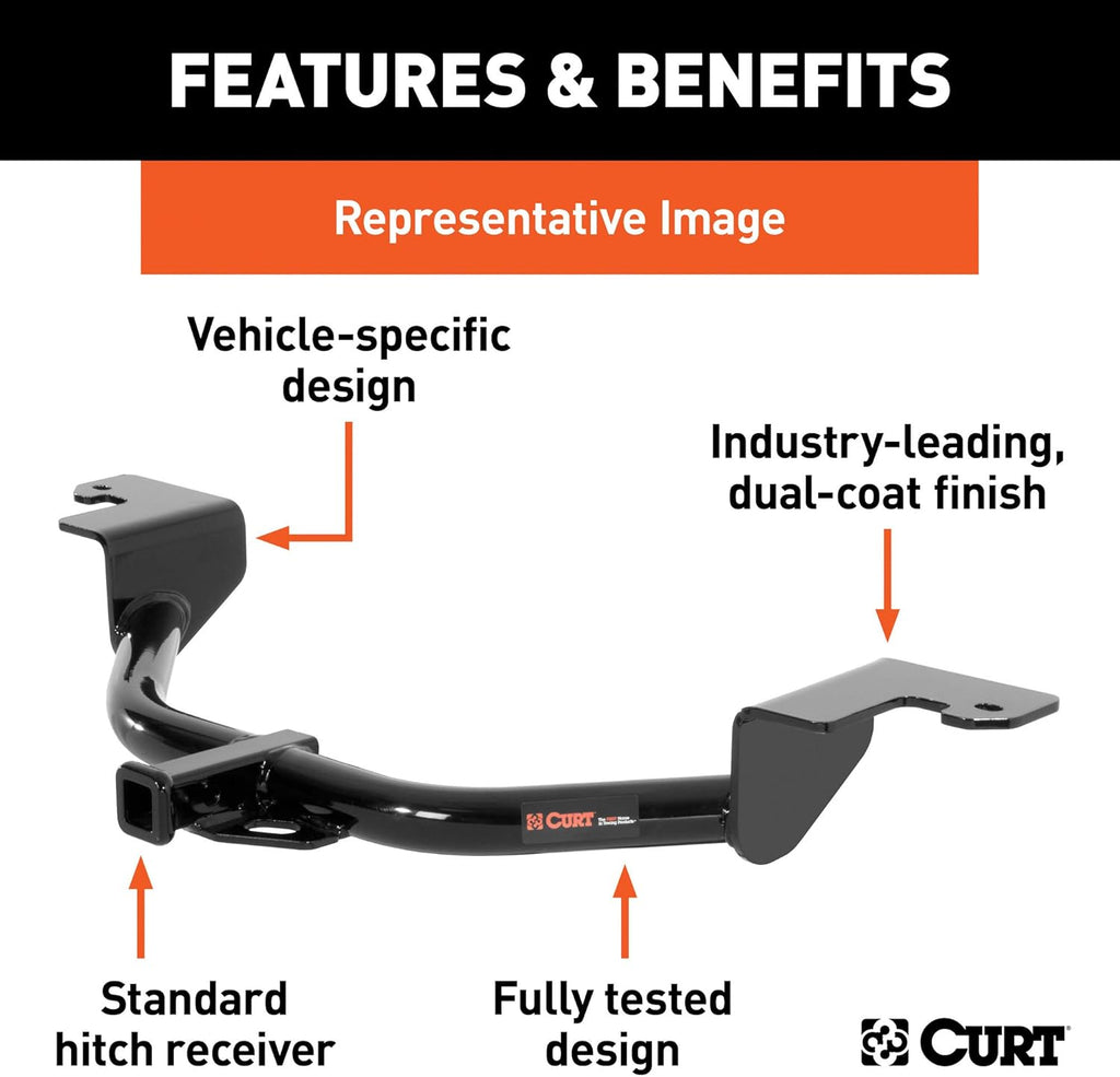 Class 2 Trailer Hitch with 1-1/4-Inch Receiver N424