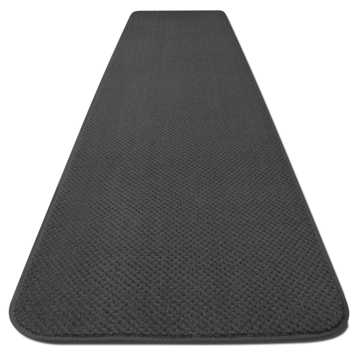 Skid-Resistant Carpet Runner Gray 12 ft. x 27 in. E286008