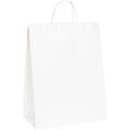 White Paper Shopping Bags, 250/Case L5412
