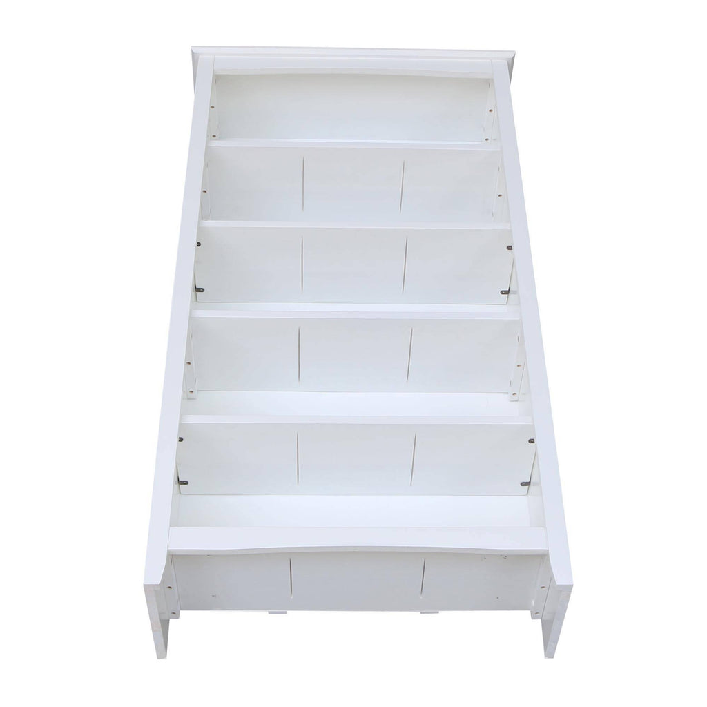 White Bookcase N37002