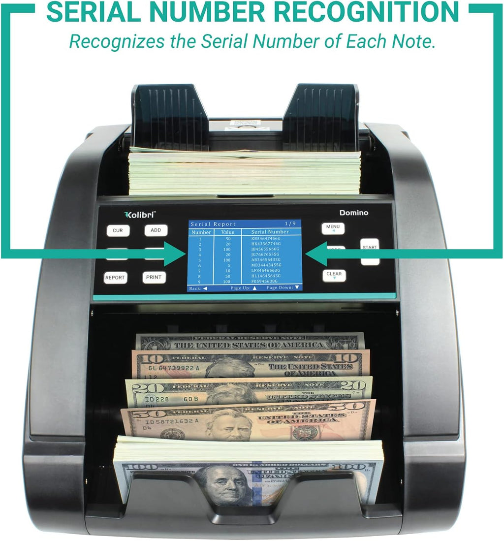 Money Counter Machine with Counterfeit Bill Detector S184