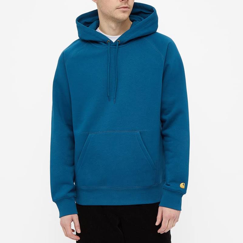 Blue Hooded Sweat E842