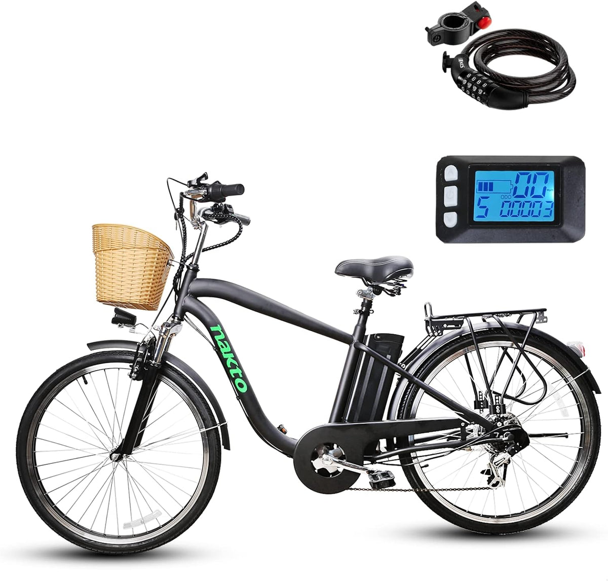 26 Electric Cargo Bike 250W/350W Motor 10.5Ah Battery C32243