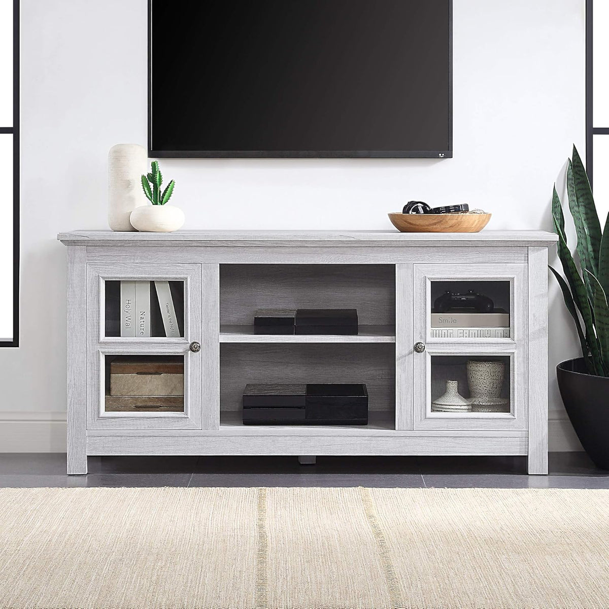 Electric Fireplace TV Stand for TVs up to 55 Inch K88266