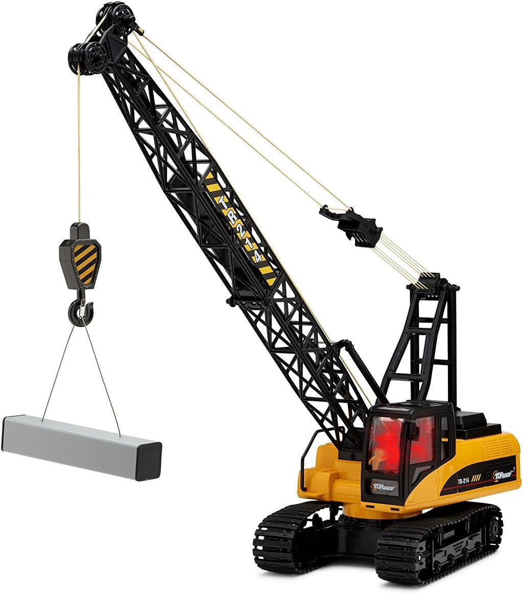 15 Channel 1:14 Scale Battery Powered RC Construction Toy Crane E32569