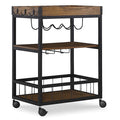 Brown Kitchen Cart N8804