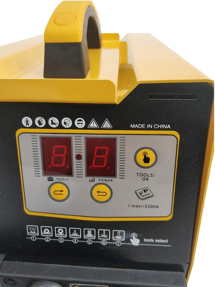 Vehicle Panel Spot Puller Dent Spotter 3500A 7 Modes 3KW Spot Welding Machine 110V H403794