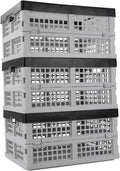 16 L Plastic Collapsible Storage Crate P451