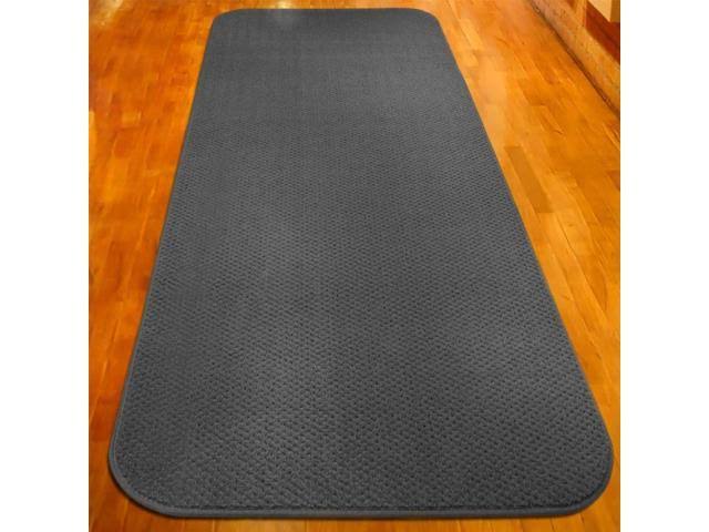 Skid-Resistant Carpet Runner Gray 12 ft. x 27 in. E286008