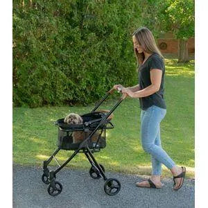 Jet Black Dog & Cat Stroller A64229