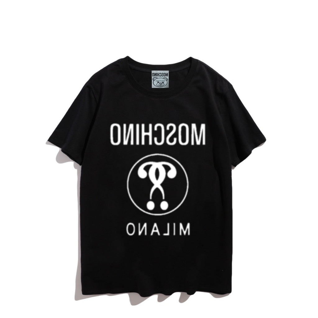 Moschino T-shirt Teddy Bear Pattern Quick-Drying Loose Short Sleeve