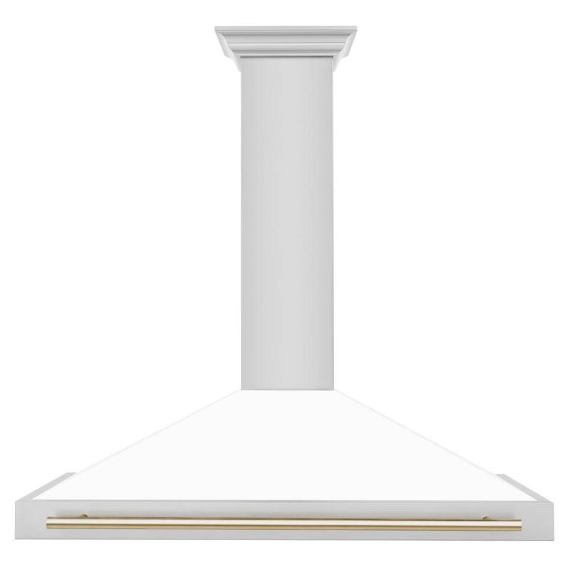48 in. 400 CFM Ducted Wall Mount Range Hood in Stainless Steel L297992