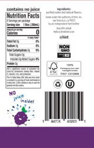 Blackberry Water 32 Pack 6.75 Fl Oz C508