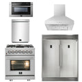 30 Dual Fuel Range, 30 Range Hood, 60 Refrigerator, Dishwasher, Microwave Drawer N533419