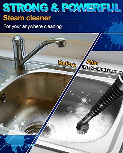 Handheld Pressurized Steam Cleaner with 11-Piece Accessory Set T34049