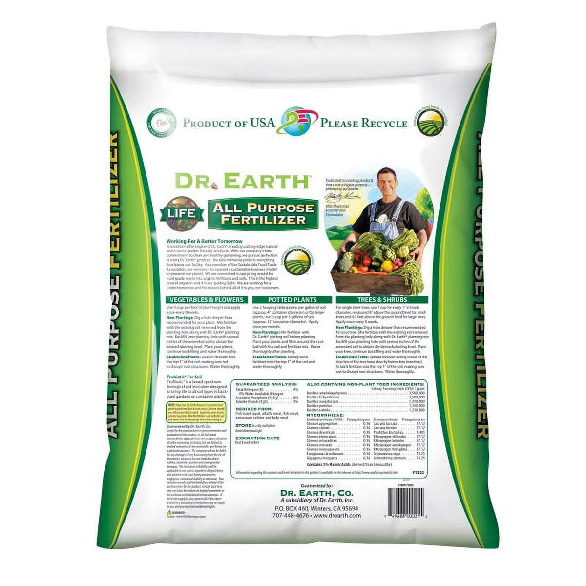 Organic All Purpose Plant Food 3 lb F180