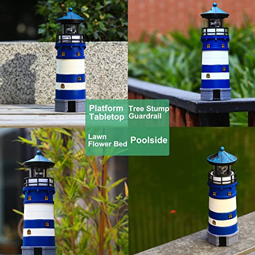 Solar LED Lighthouse Lamp Outdoor Decorative T83266