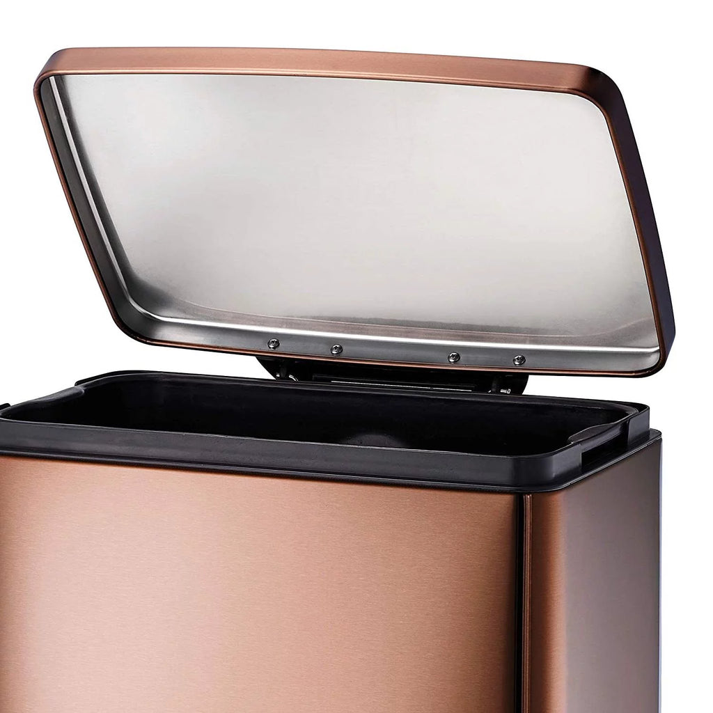 Stainless Steel 13-Gallon Kitchen Trash Can Z4525
