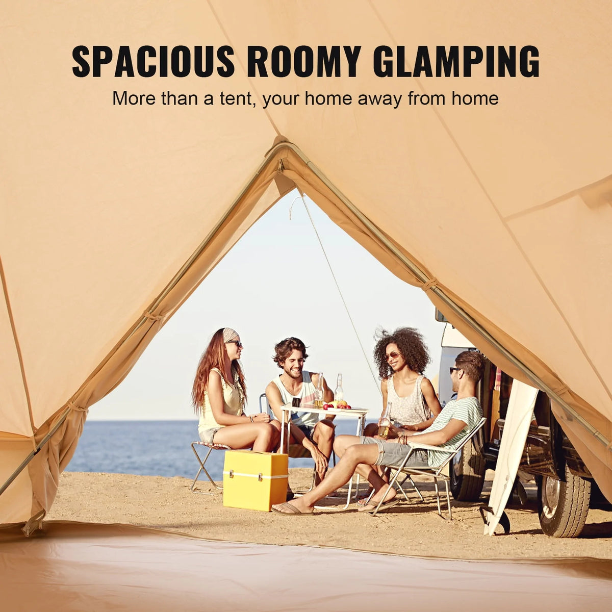 Cotton Canvas Waterproof Bell Tent H933763